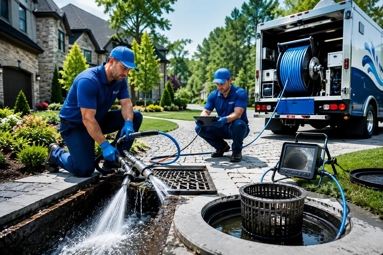 Local outdoor drain cleaning professionals in Ewing, NJ